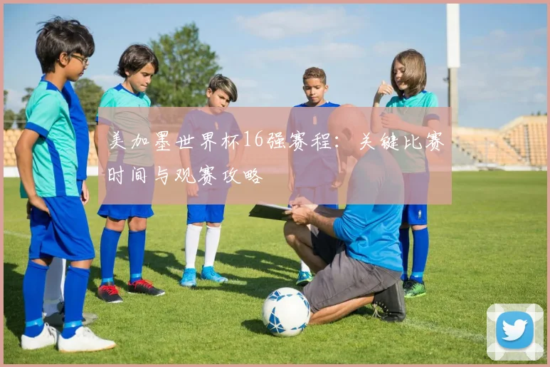 美加墨世界杯16强赛程：关键比赛时间与观赛攻略